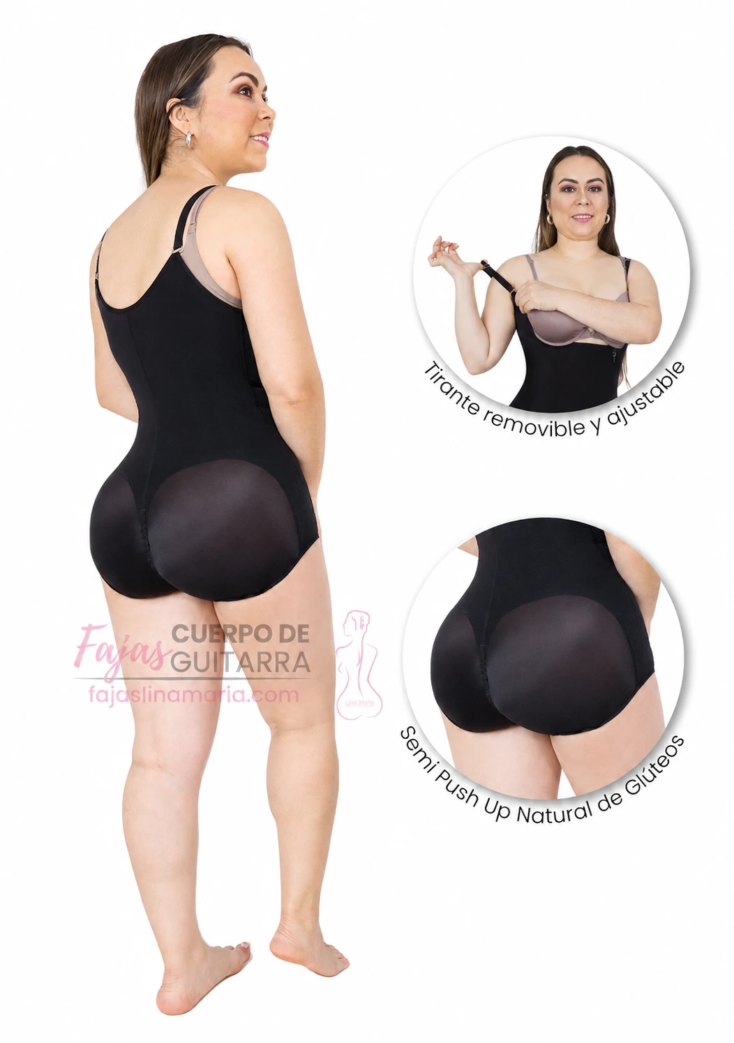 Fajas Cuerpo de Guitarra Lina Maria 100% Marca Colombiana